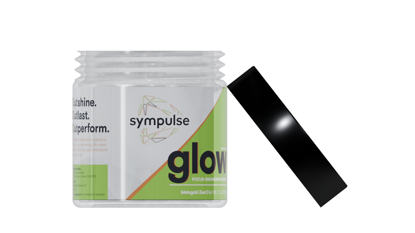 Sympulse Glow Focus-Enhancing Gummies (30 Count Pack)