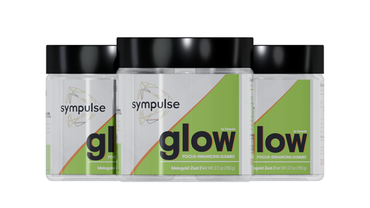 Sympulse Glow Focus-Enhancing Gummies (90 Count Pack)